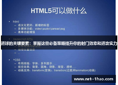 进球的关键要素：掌握这些必备策略提升你的射门效率和进攻实力