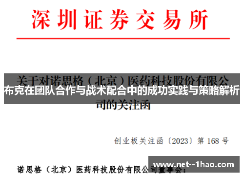 布克在团队合作与战术配合中的成功实践与策略解析
